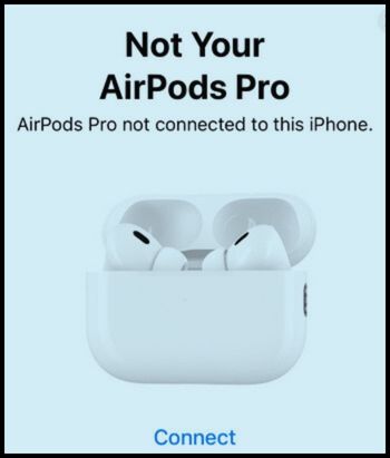 iPhone Screen Showing How to Connect AirPods to iPhone.