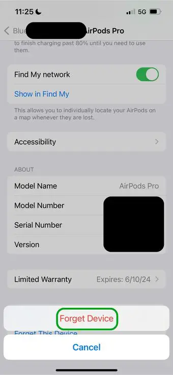 How to disconnect AirPods using an iPhone or iPad - AirPods Settings