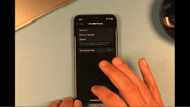 How to use swipe to move around in settings on iPhone